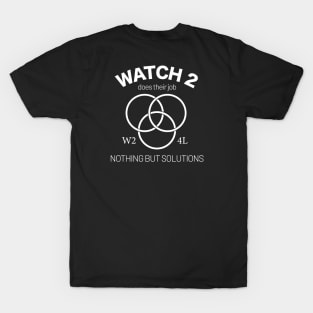 Watch 2 - Sioux City Police Department - Front & Back T-Shirt